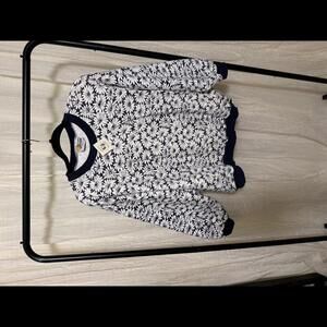 Vintage Floral Print Sweatshirt